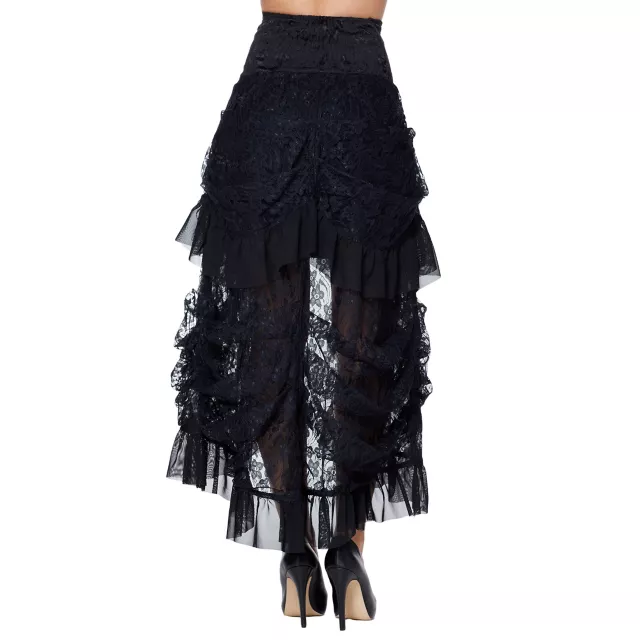 Black Gothic Skirt - Spirithalloween.com