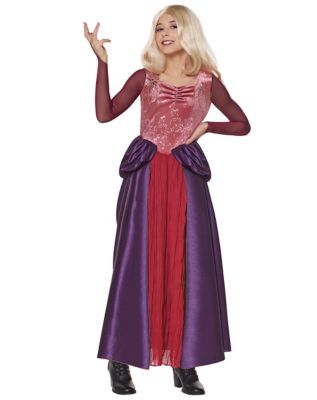 Spirit Halloween Hocus Pocus Tween Winifred Sanderson Costume | Officially Licensed | Group Costume | Witch Cosplay | Disney