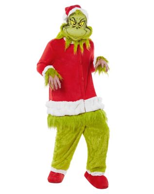 Grinch on sale santa costume