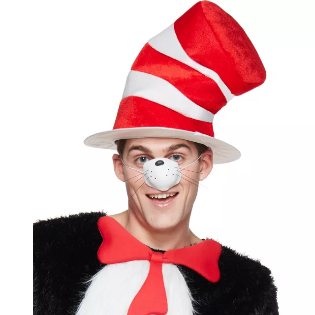 Adult Cat in the Hat Costume - Dr. Seuss - Spirithalloween.com