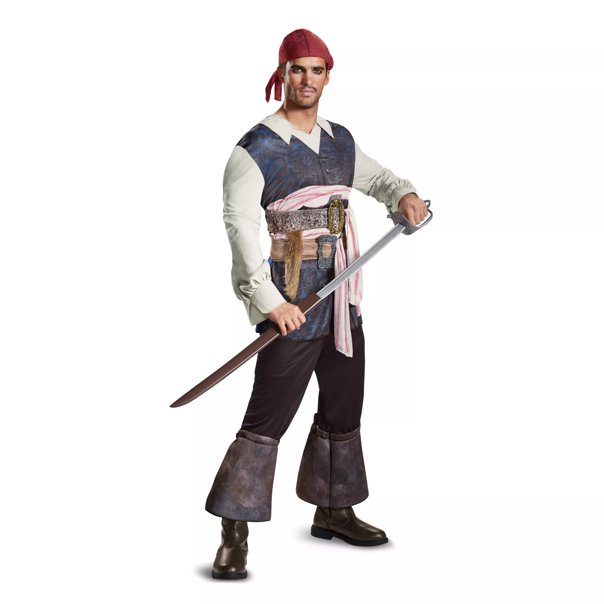 Adult Classic Captain Jack Costume - Pirates of the Caribbean at Spirit Halloween