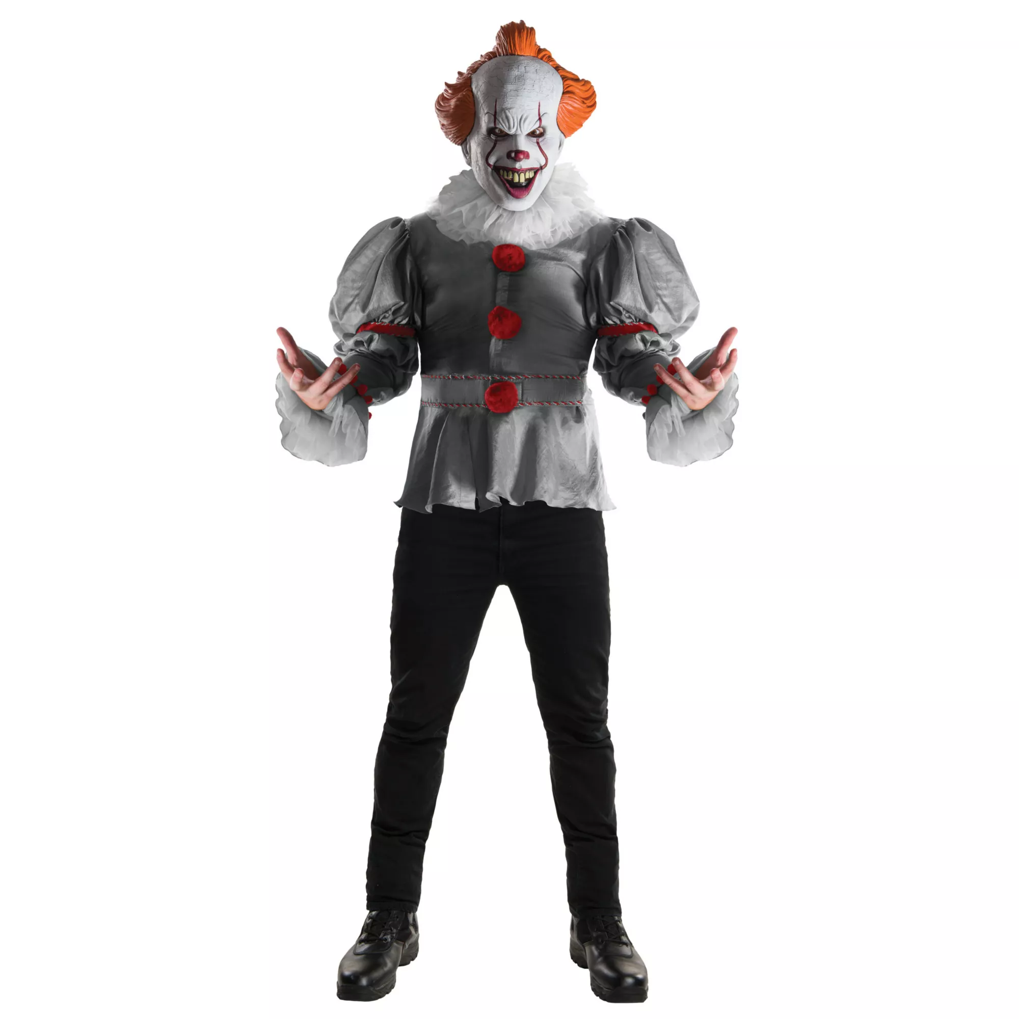 Adult Pennywise Costume Deluxe - It at Spirit Halloween