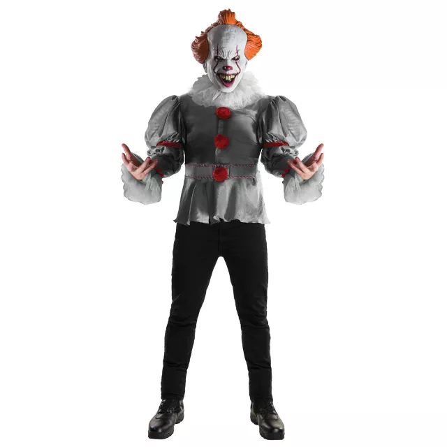 Adult Pennywise Costume Deluxe - It at Spirit Halloween