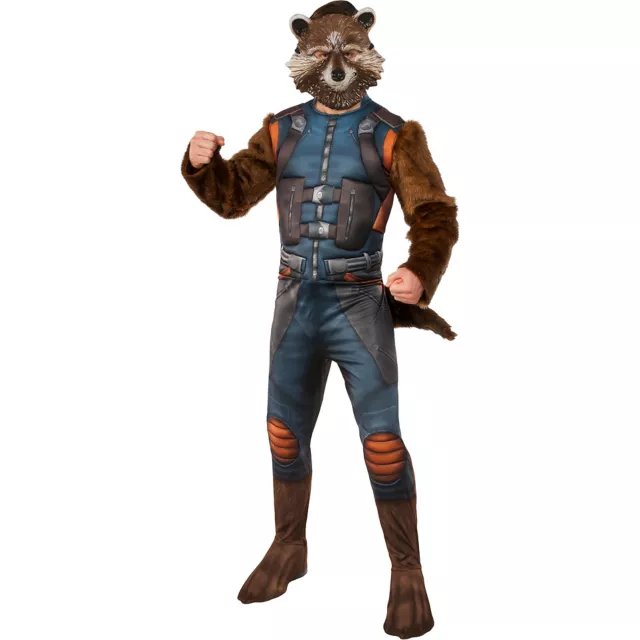 Adult Rocket Raccoon Costume - Guardians of the Galaxy ...