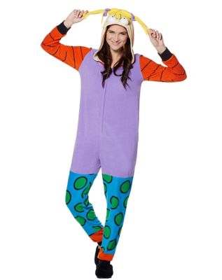 Angelica Pajama Costume - Rugrats - Spirithalloween.com