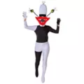 Adult One Piece Oblina Costume - Aaahh!!! Real Monsters at Spencer's