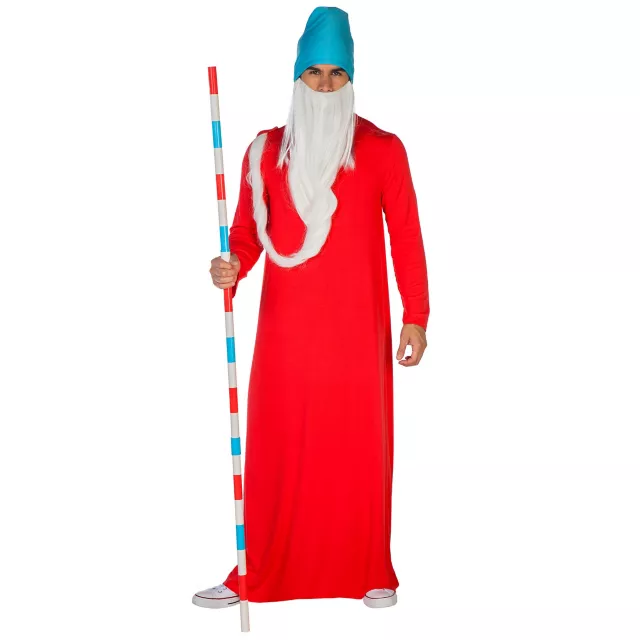 Adult Wizard Whitebeard Costume - Where's Waldo at Spirit Halloween