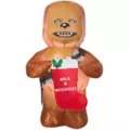 5 Ft Chewbacca with Stocking Inflatable - Star Wars at Spirit Halloween