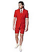 Adult Red Devil Summer Suit