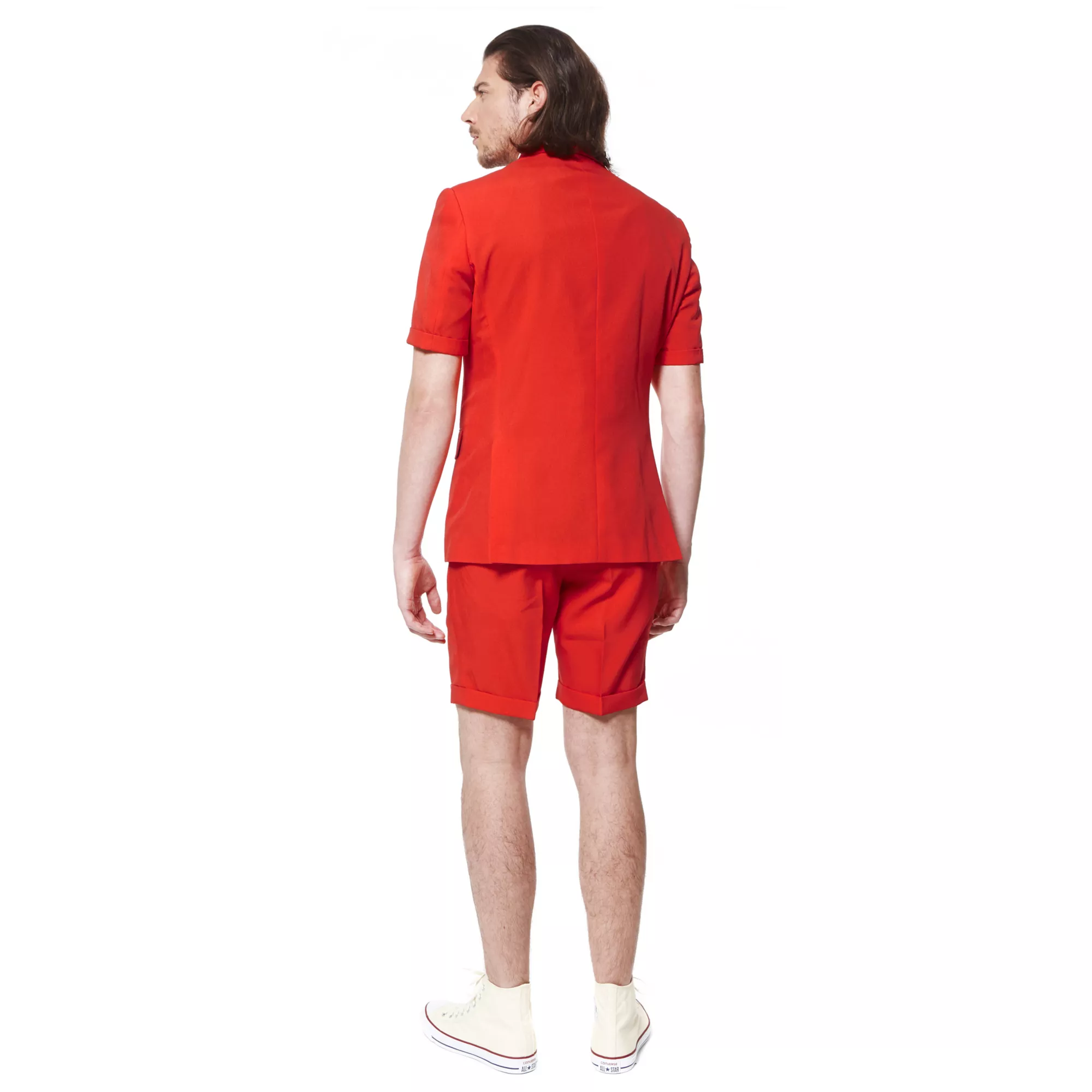 Adult Red Devil Summer Suit at Spirit Halloween