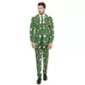 Adult Santaboss Ugly Christmas Suit at Spirit Halloween