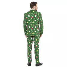 Adult Santaboss Ugly Christmas Suit at Spirit Halloween