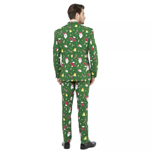 Adult Santaboss Ugly Christmas Suit at Spirit Halloween