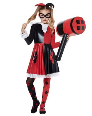 Kids Harley Quinn Costume Theatrical - DC Comics - Spirithalloween.com