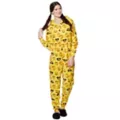 Adult Emoji Jumpsuit at Spencer's