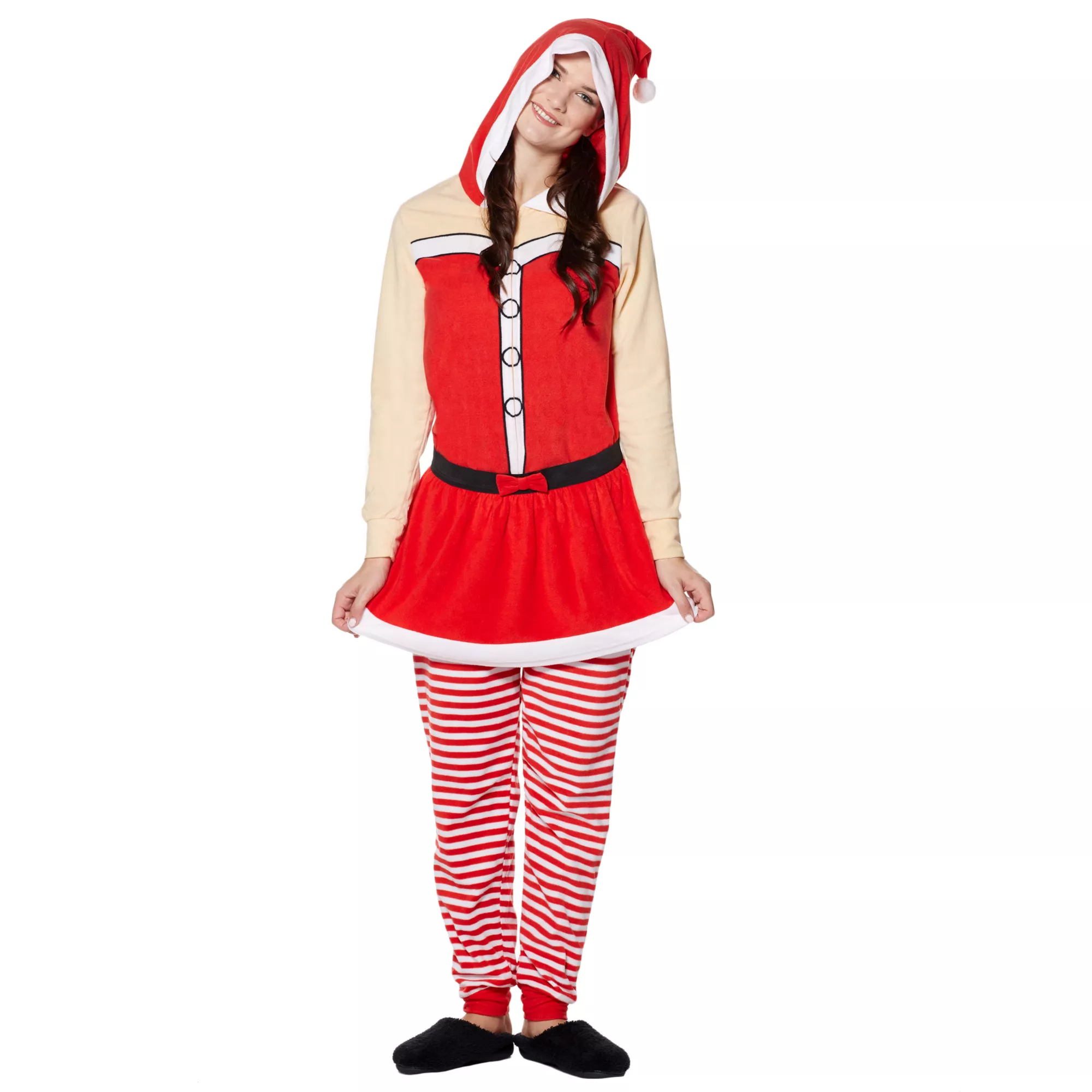 Ms. Claus Jumpsuit at Spencer's