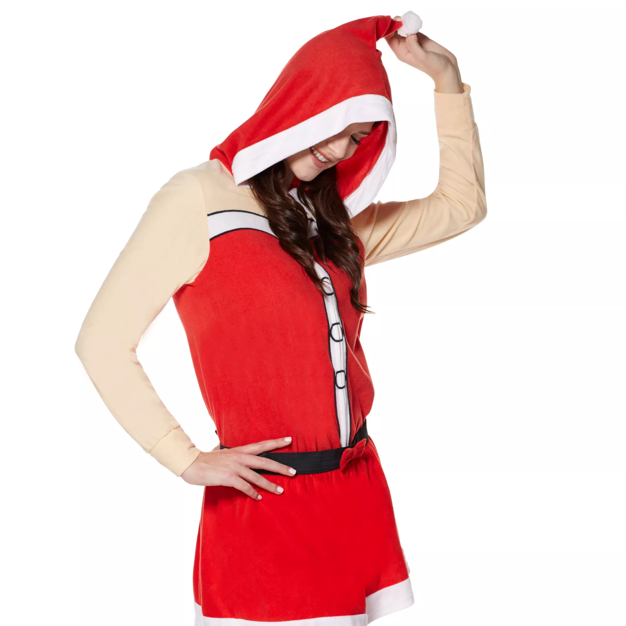 Ms. Claus Jumpsuit at Spencer's