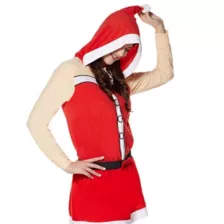 Ms. Claus Jumpsuit at Spencer's
