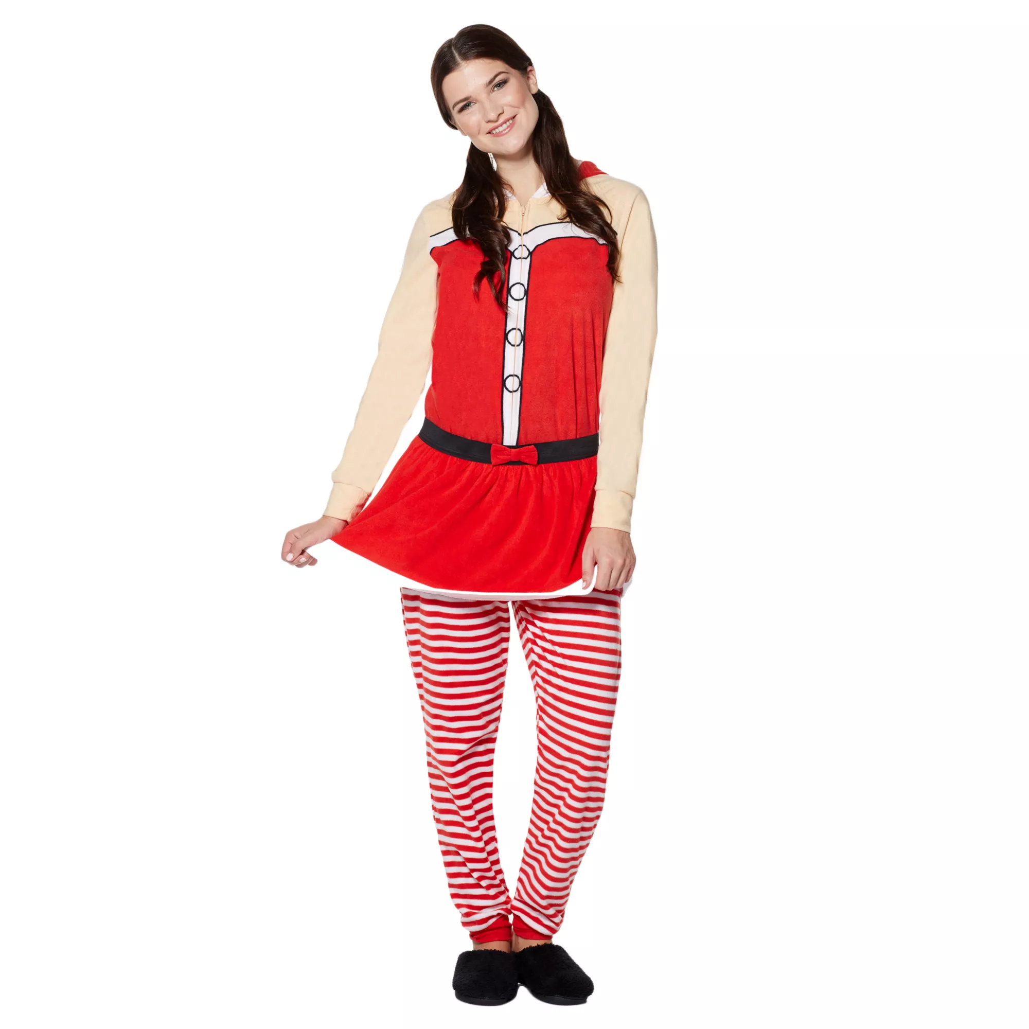 Ms. Claus Jumpsuit at Spencer's