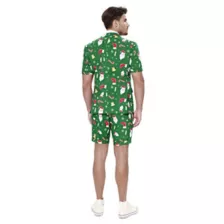 Adult Santaboss Ugly Christmas Summer Suit at Spirit Halloween