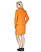 Adult Foxy Orange Skirt Suit