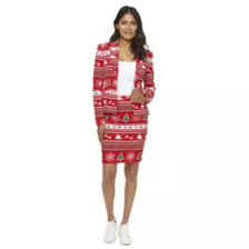 Adult Winter Wonderland Ugly Christmas Skirt Suit at Spirit Halloween