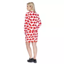 Adult Hearts Valentine's Day Skirt Suit at Spirit Halloween