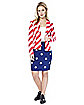 Adult American Woman Skirt Suit