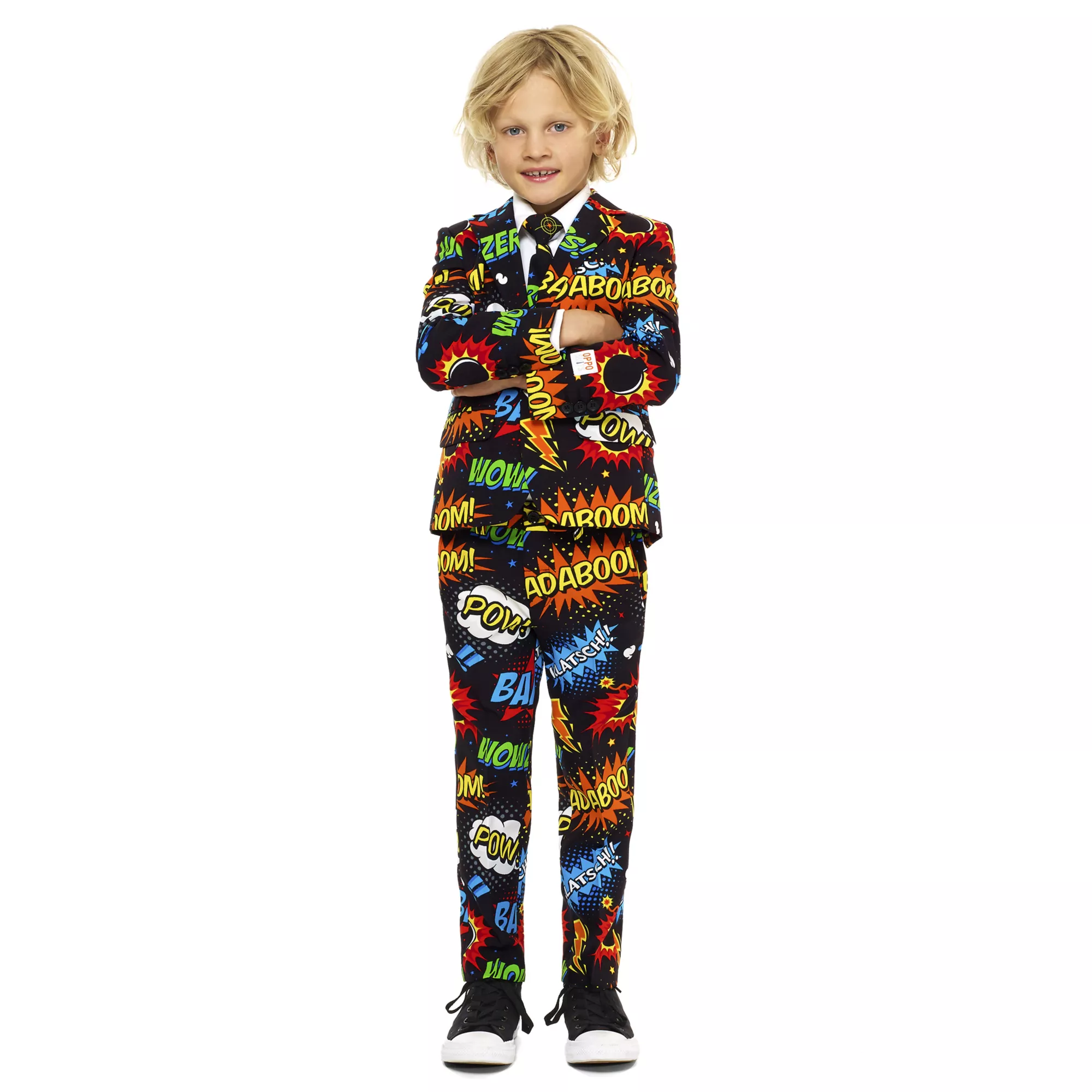 Kids Comic Book Party Suit at Spencer's