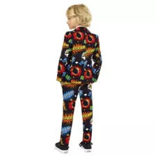 Kids Comic Book Party Suit at Spencer's