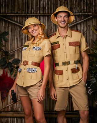 Adult Men's Zookeeper Plus Size Costume
