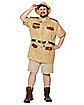 Adult Men's Zookeeper Plus Size Costume