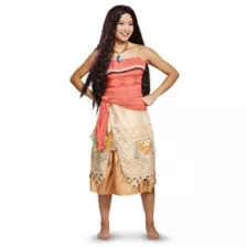 Adult Moana Costume Deluxe - Disney at Spirit Halloween