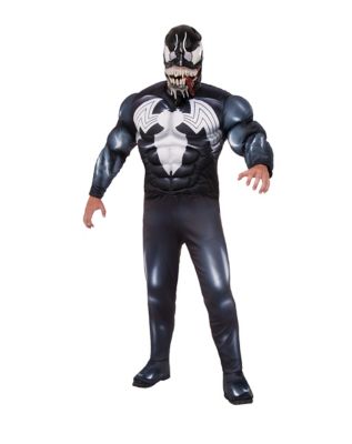 SUIT YOURSELF Venom Muscle Costume for Men, Standard Size, Includes a  Comfortable, Padded Jumpsuit and a Full Face Mask