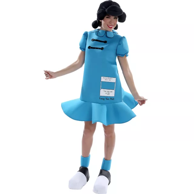 Adult Lucy van Pelt Deluxe Costume - Peanuts at Spirit Halloween