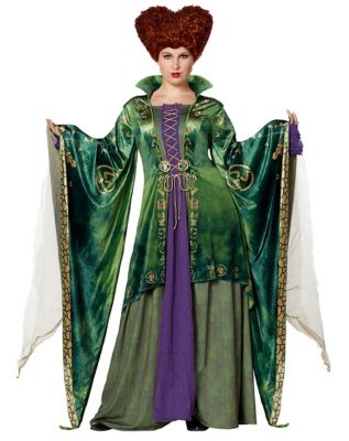 Spirit Halloween Hocus Pocus Tween Winifred Sanderson Costume | Officially Licensed | Group Costume | Witch Cosplay | Disney