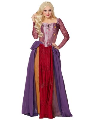 Spirit Halloween Adult Hocus Pocus Winifred Sanderson Deluxe Costume | Officially Licensed