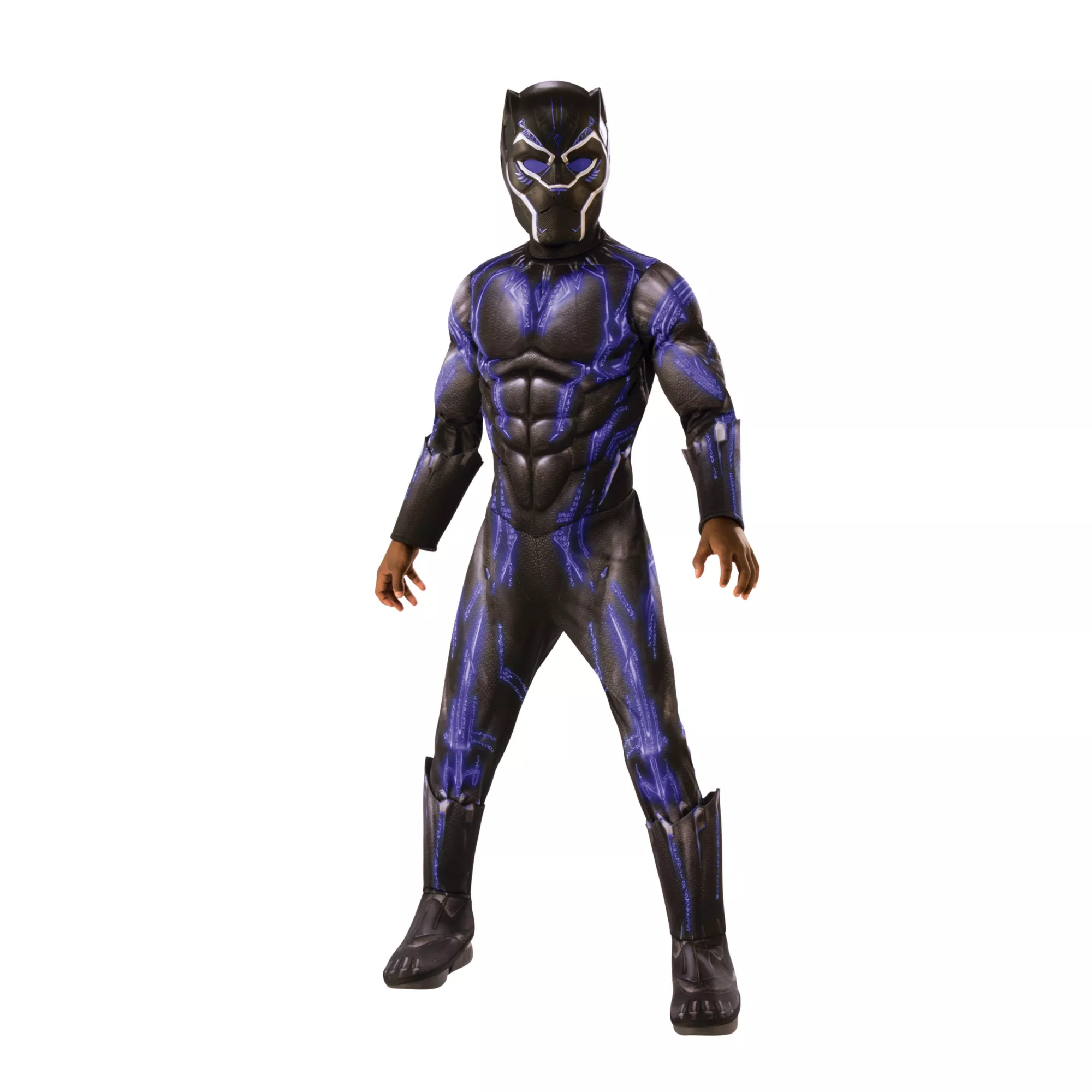 Kids Battle Black Panther Costume Deluxe - Marvel at Spirit Halloween