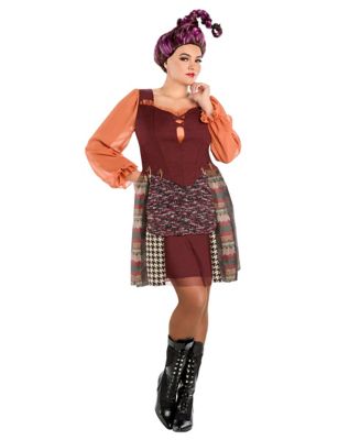 Women's Plus Size Hocus Pocus Mary Sanderson Costume