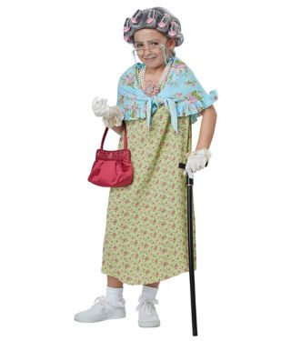 100 Days of School Dress-Up Old Lady