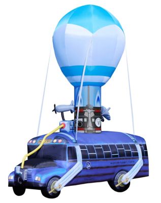 17 5 ft battle bus inflatable fortnite - party city fortnite birthday
