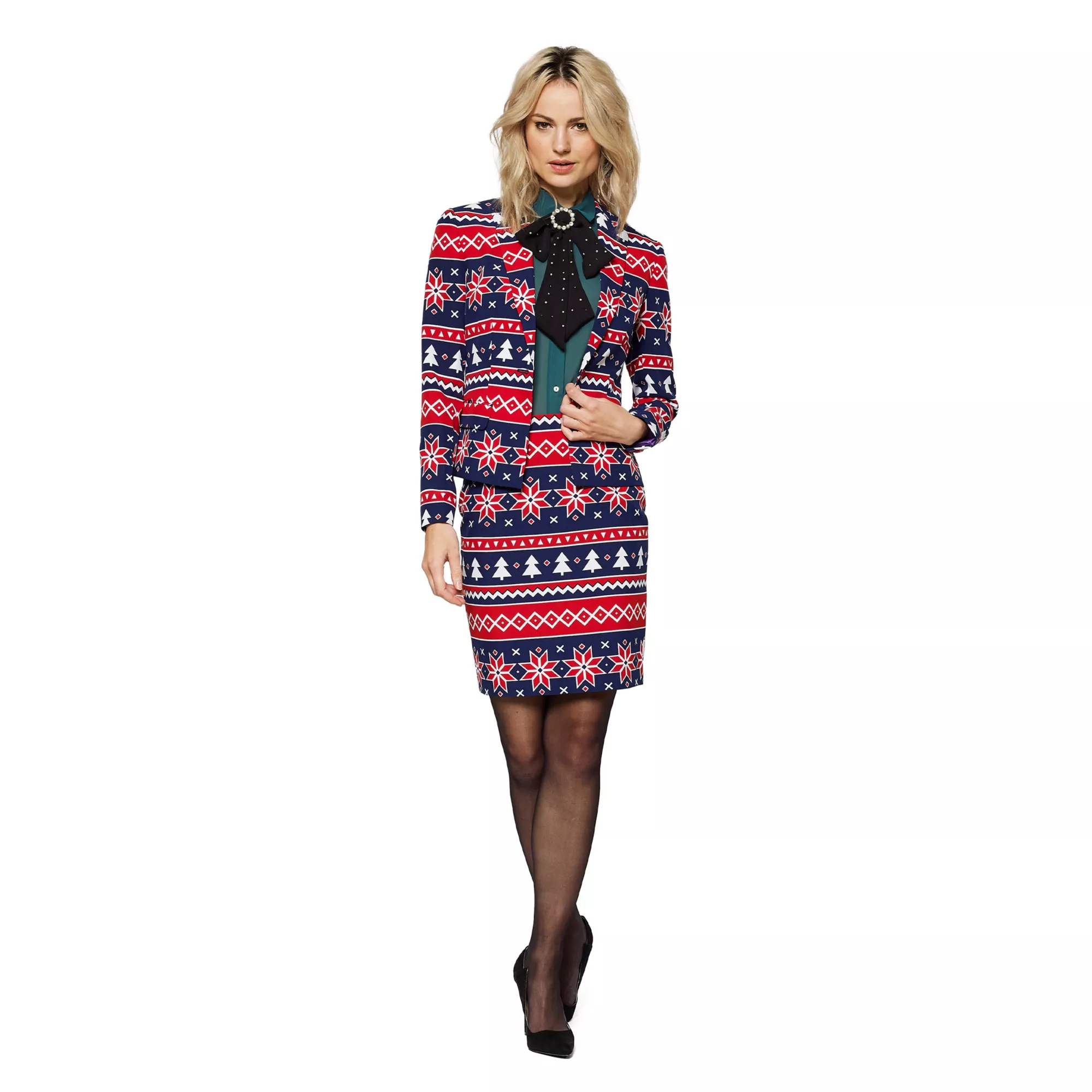 Adult Nordic Noelle Christmas Suit at Spirit Halloween