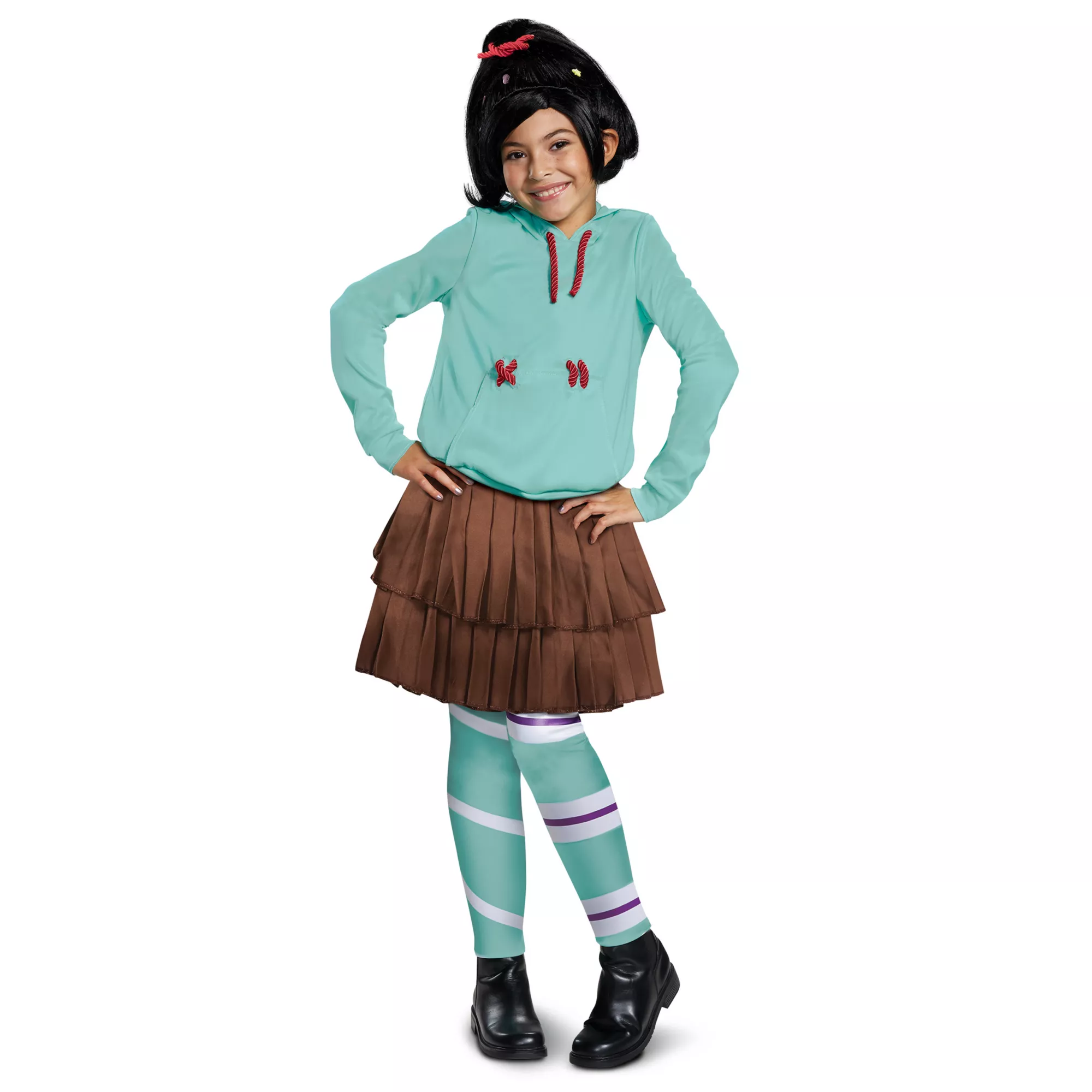 Kids Vanellope Costume Deluxe The Signature Collection - Wreck-It Ralph at Spencer's