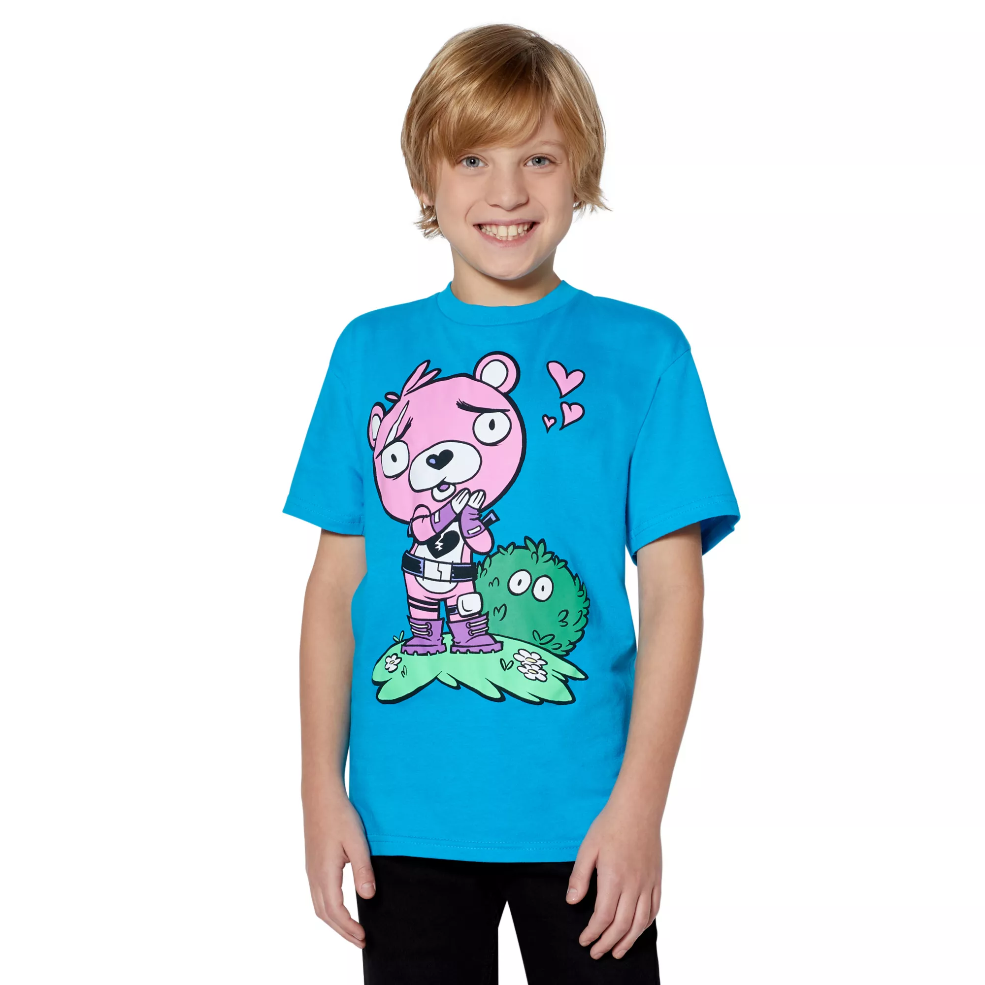 Boys Cuddle Team Leader Love T Shirt - Fortnite at Spirit Halloween