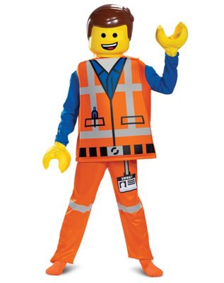 Kids Emmet Brickowski Costume Deluxe - The LEGO Movie 