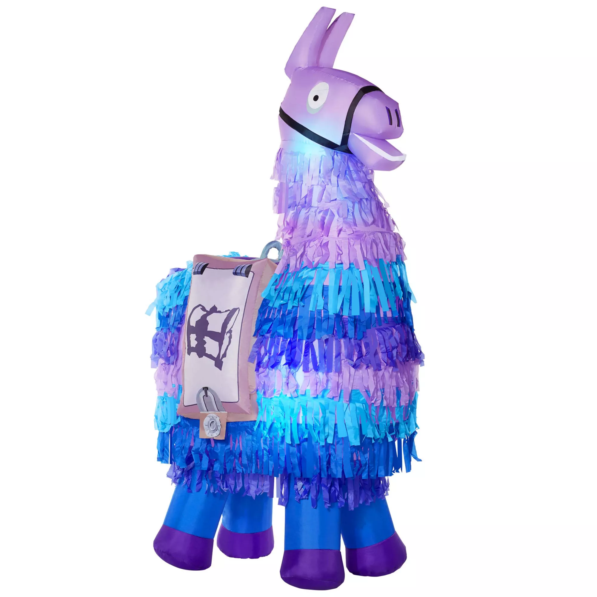 8 Ft Light-Up Loot Llama Inflatable Decoration - Fortnite at Spencer's