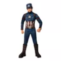 Kids Captain America Costume Deluxe - Avengers: Endgame at Spencer's
