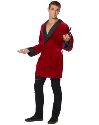 hugh hefner robe and hat