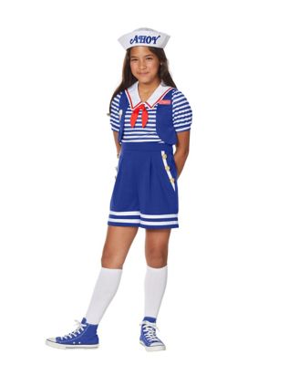  Robin Scoops Ahoy Sailor Student Costume for Womens