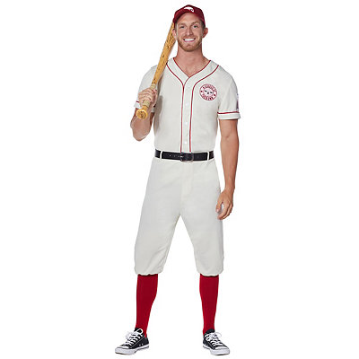 A league of their own, vintage baseball costume softball costume peach –  Flax and Wool Threads